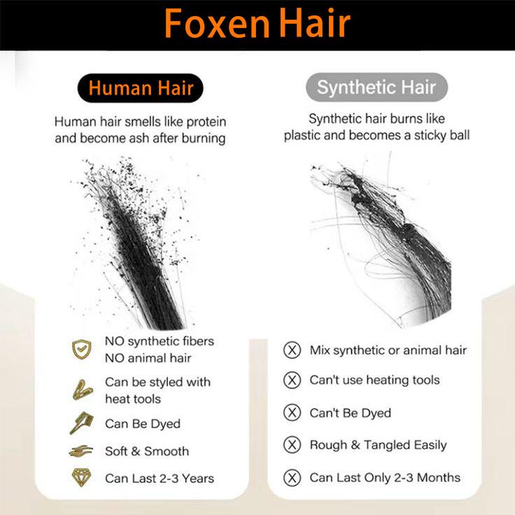 Human hair vs. synthetic hair: main differences and options