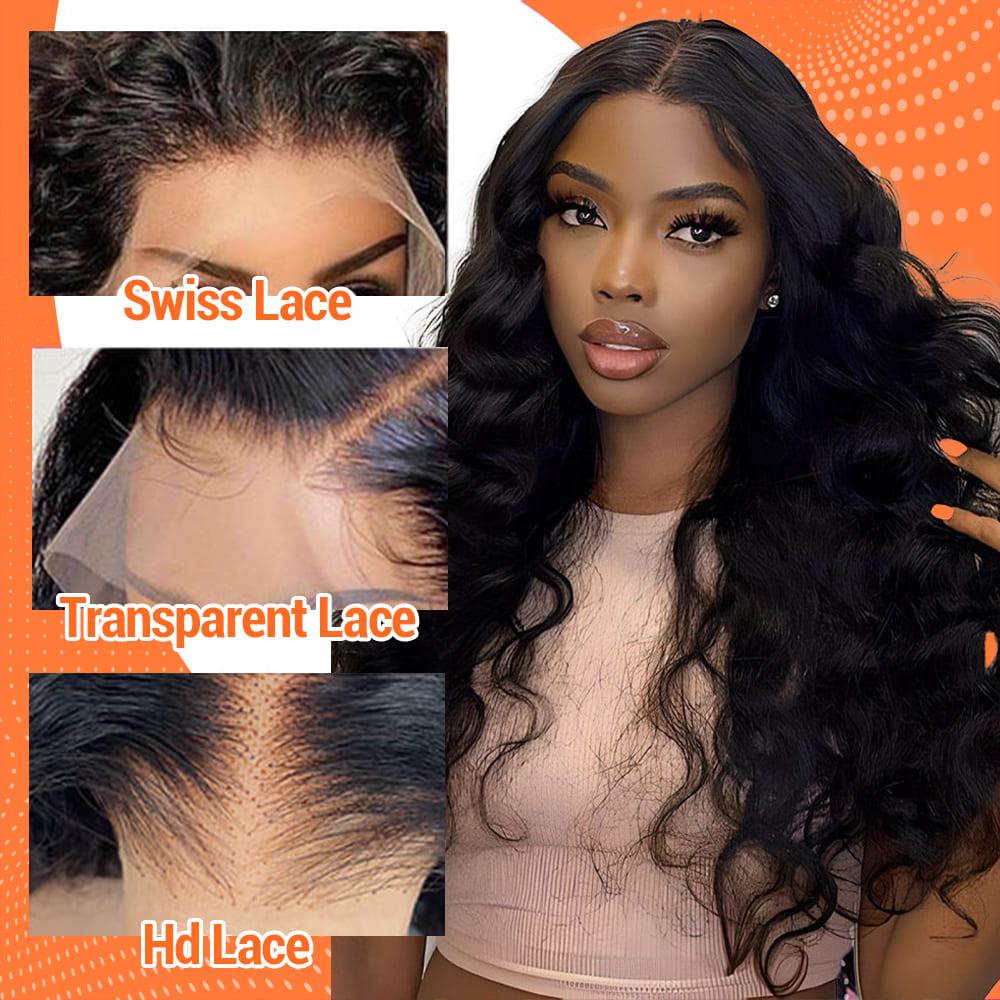 Swiss Lace vs. HD Lace vs. Transparent Lace: A Complete Comparison