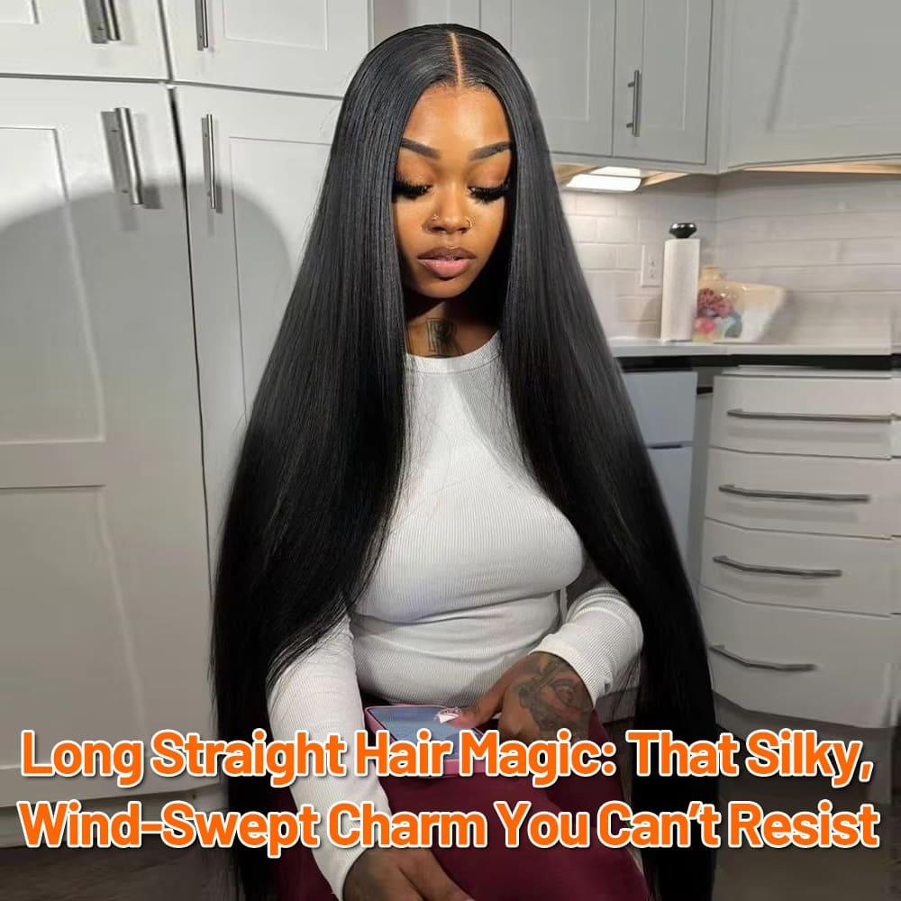 Long Straight Hair Magic: That Silky, Wind-Swept Charm You Can’t Resist