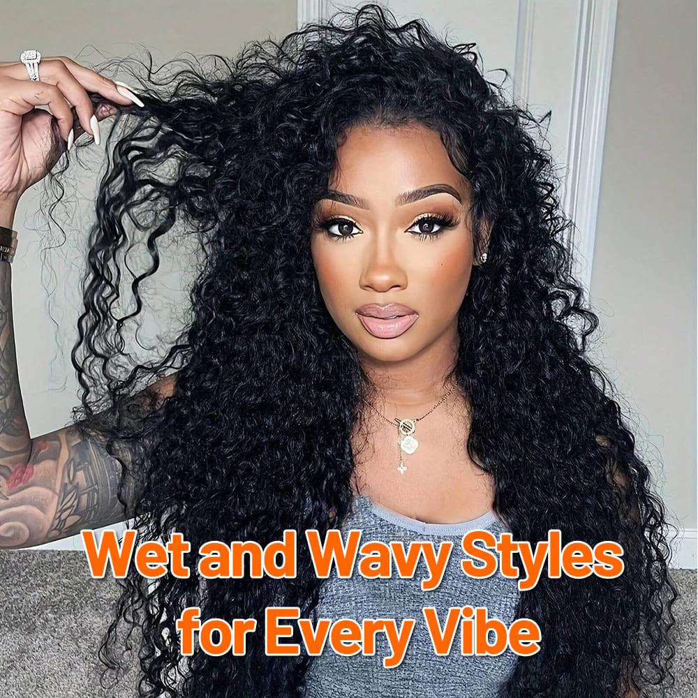 5-Minute Wet and Wavy Styles: Lazy-Girl Friendly, No Heat