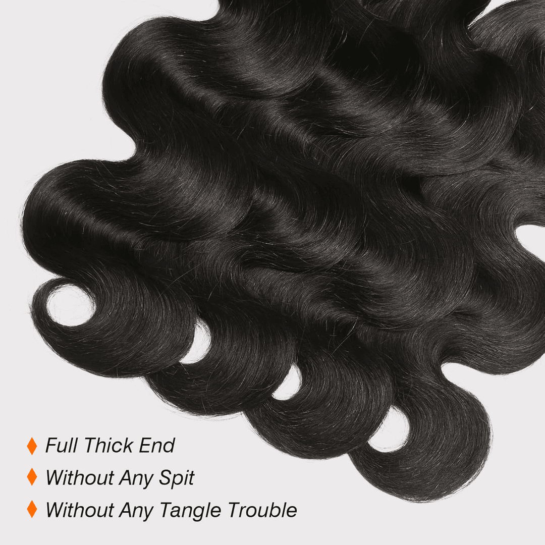 Factory Wholesale Body Wave Bundles Real Raw Human Hair 3 Bundles for Women