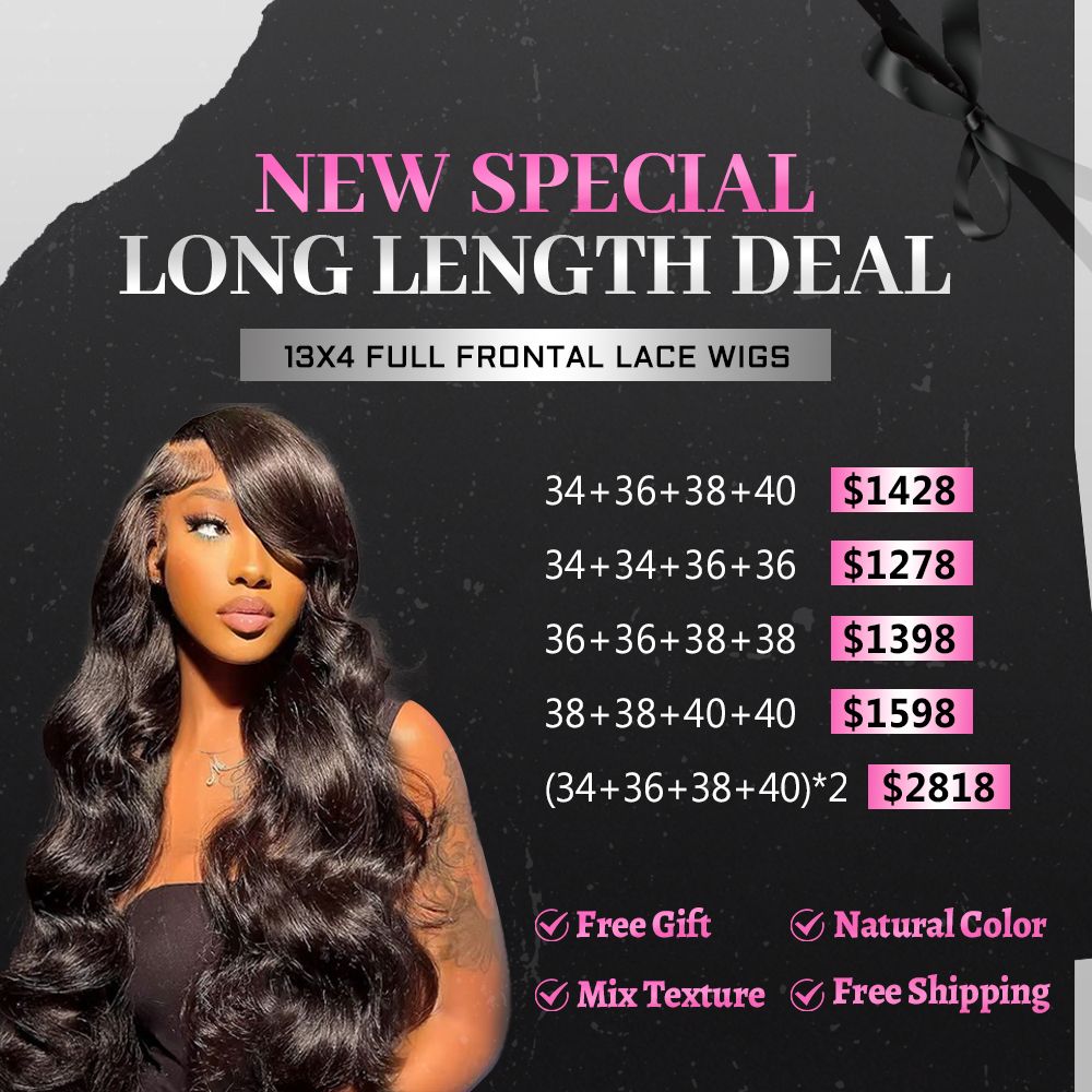 Fxoen New Special Long Length Deal 13X4 Full Frontal Lace Wigs for Wholesale