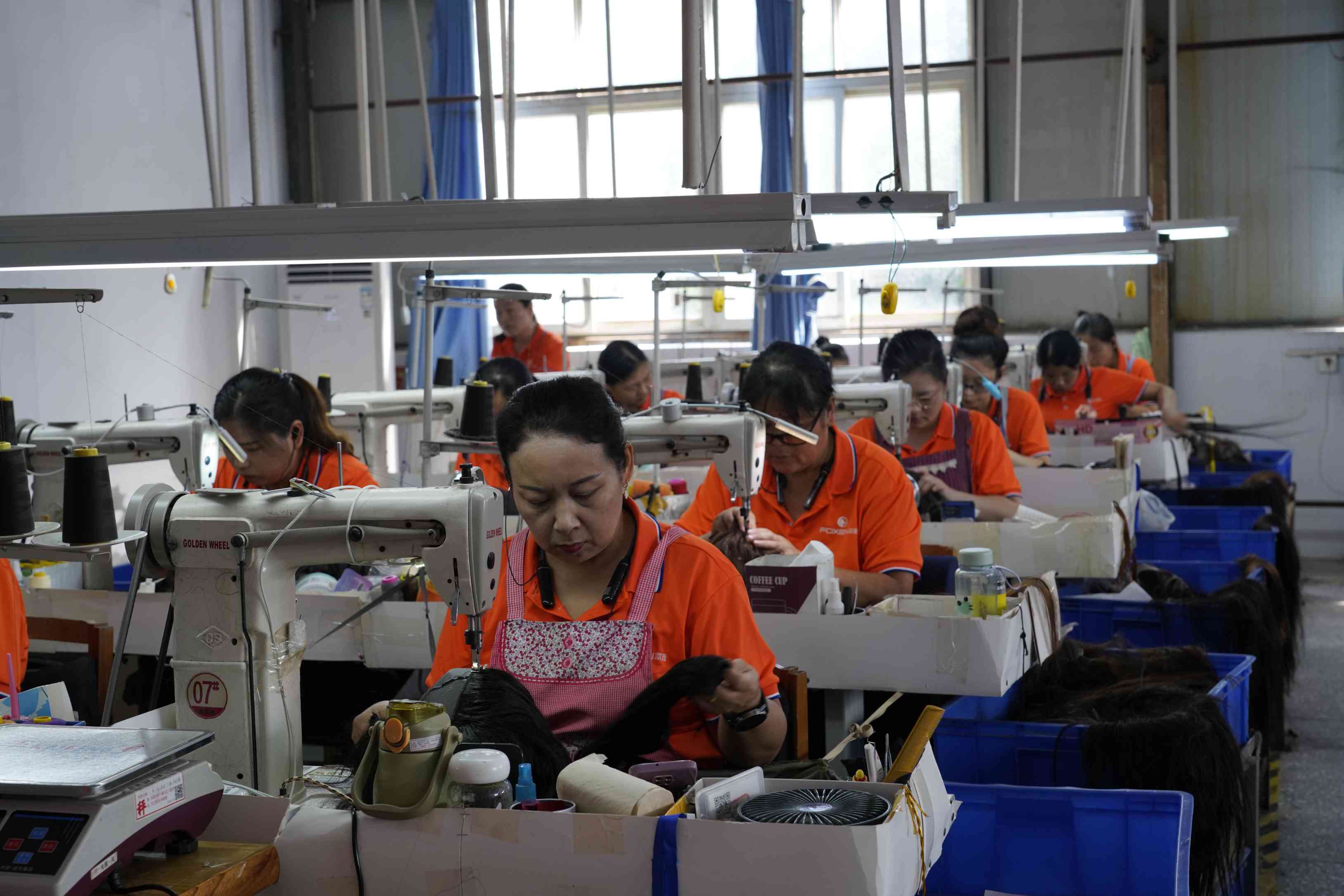 FoxenHair Workers Processing Hair